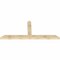 Ekena Millwork Portland Rough Sawn Timber Gable Bracket, Douglas Fir, 96"W x 40"H x 4"D x 6"F, 10/12 Pitch GBW096X40X0406POR00RDF - alternate 4